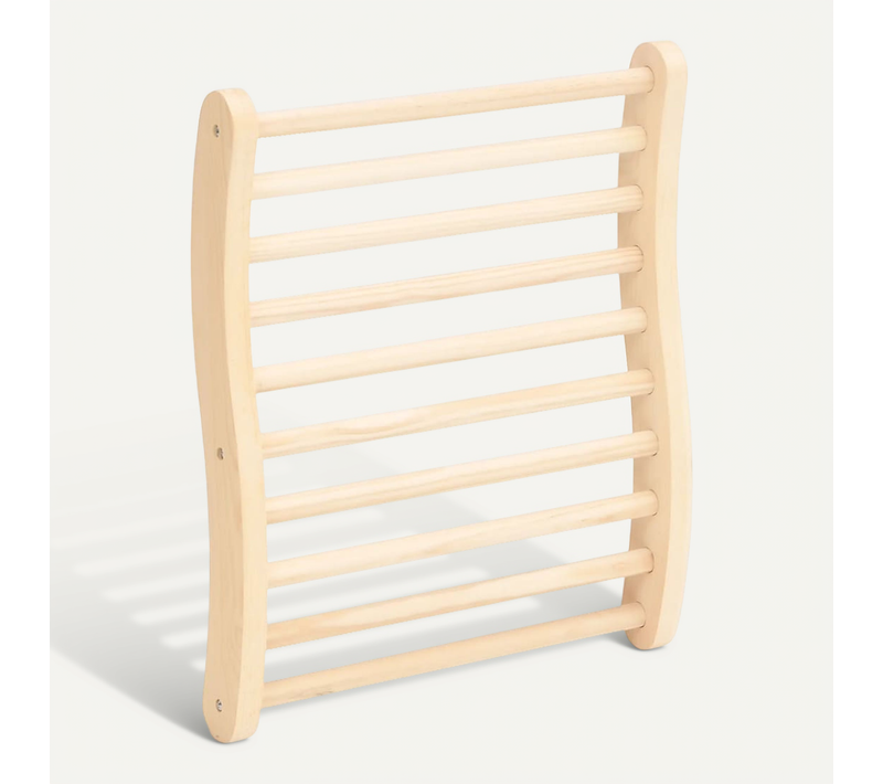 Dossier De Sauna En Forme De S Bois Massif De Pin