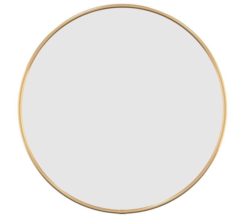 Miroir Mural Doré D. 40 Cm Rond