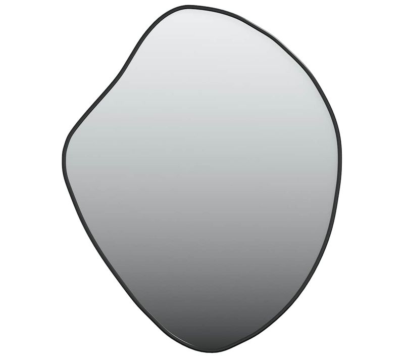 Miroir Mural Noir 60x50 Cm