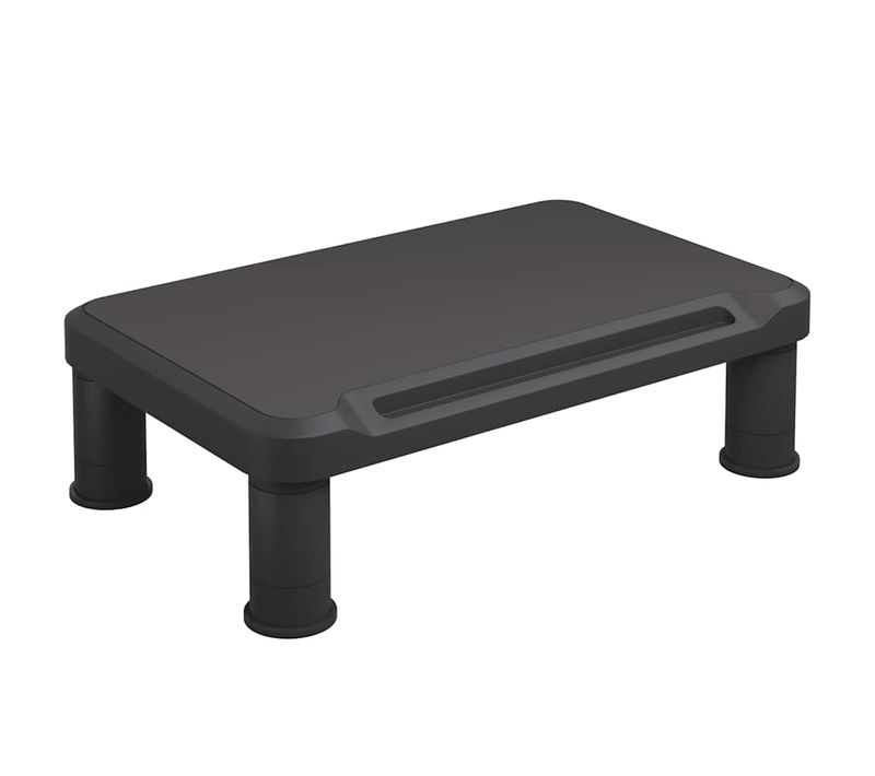 Support De Moniteur Noir 38x24x10,5 Cm