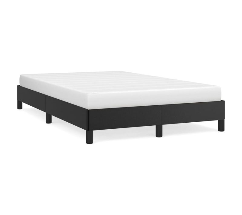 Cadre De Lit Sans Matelas Noir 120x200 Cm Simili