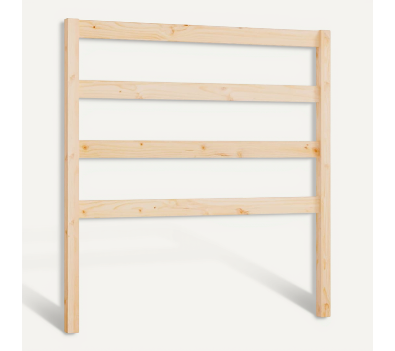 Tête De Lit 95x4x100 Cm Bois Massif De Pin