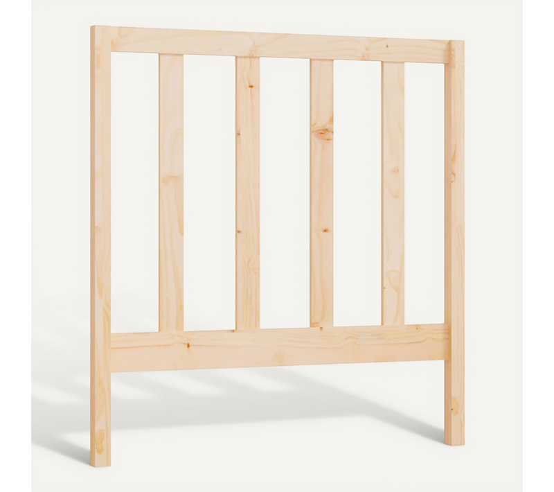 Tête De Lit 95x4x100 Cm Bois Massif De Pin