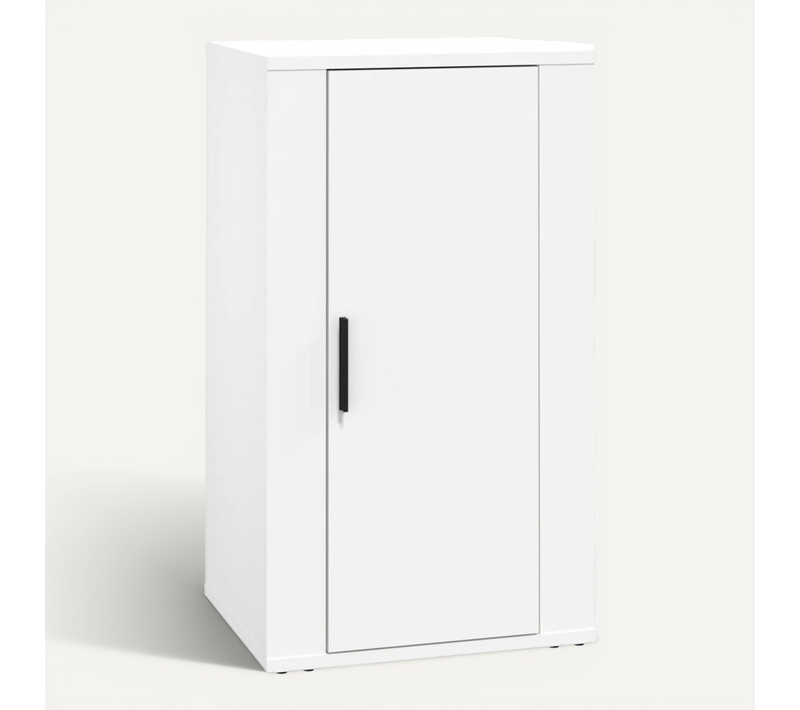 Buffet Blanc 40x33x70 Cm Bois Contreplaqué