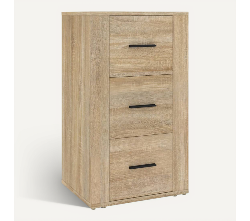 Buffet Chêne Sonoma 40x33x70 Cm Bois Contreplaqué