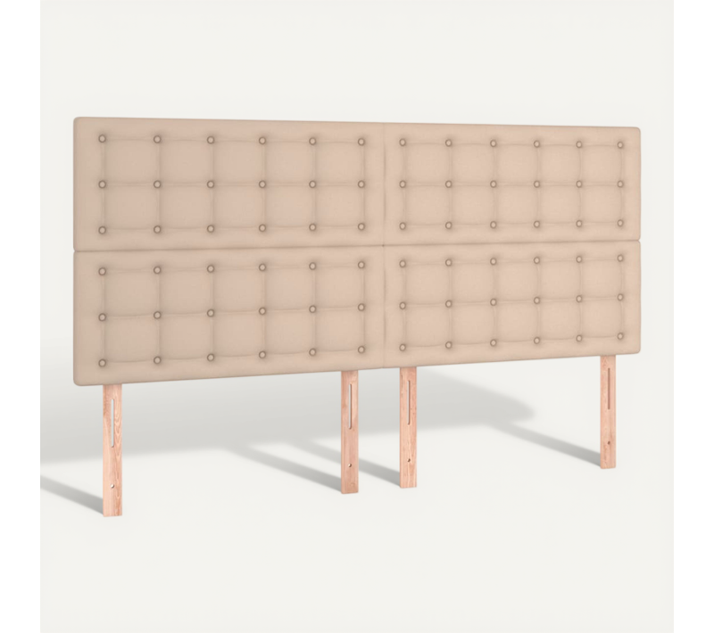 Tête De Lit Cappuccino 160x5x118/128 Cm Simili