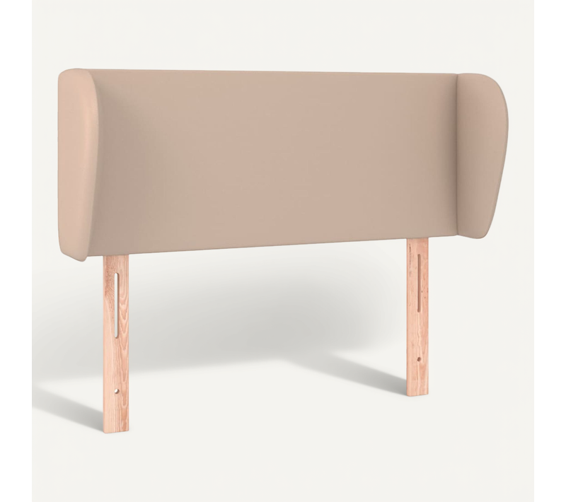 Tête De Lit Avec Oreilles Cappuccino 103x23x78/88 Cm Simili