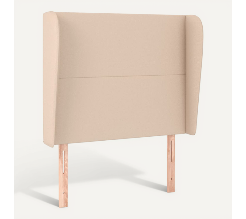 Tête De Lit Avec Oreilles Cappuccino 103x23x118/128 Cm
