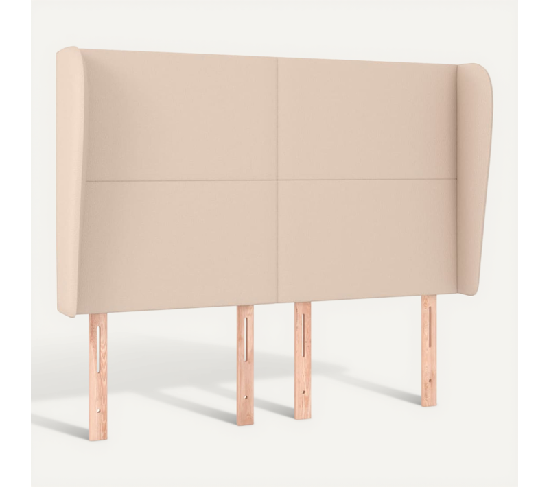 Tête De Lit Avec Oreilles Cappuccino 147x23x118/128 Cm