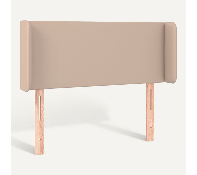 Tête De Lit Avec Oreilles Cappuccino 83x16x78/88 Cm Simili