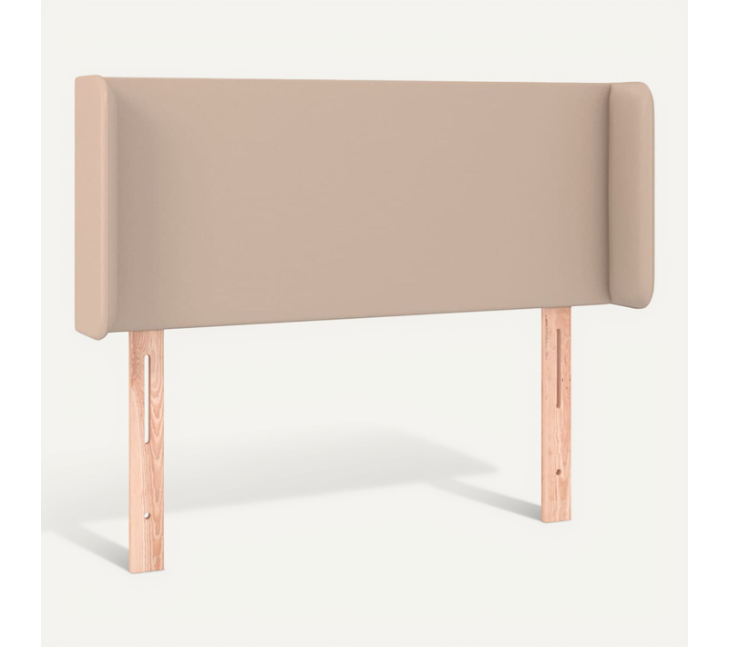 Tête De Lit Avec Oreilles Cappuccino 103x16x78/88 Cm Simili