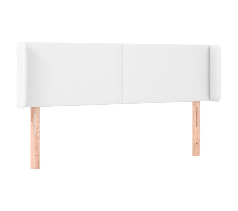 Tête De Lit À LED Blanc 147x16x78/88 Cm Simili