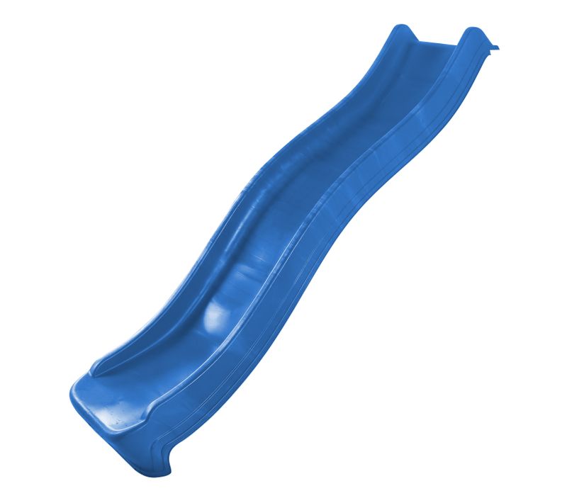 Sky220 Toboggan à Eau En Bleu - 220 Cm - Élément Complémentaire Pour Aire De Jeux / Maison De