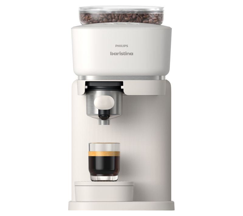 Espresso avec broyeur PHILIPS BAR300/00 Baristina Blanc
