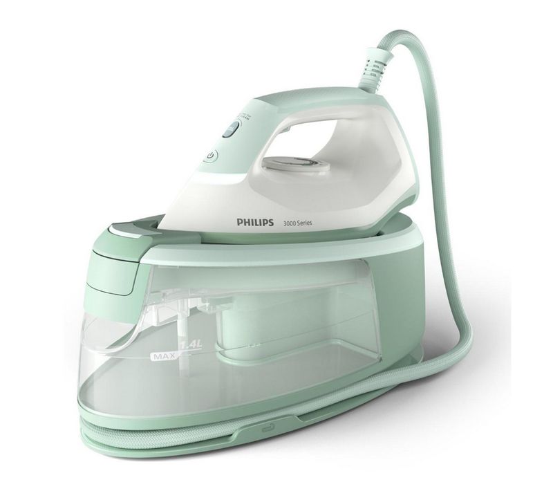 Centrale Vapeur Compact Et Pratique - Réservoir D'eau 1,2l - Effet Pressing