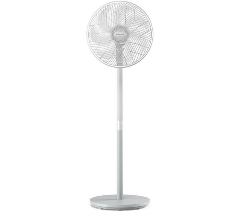 Ventilateur Sur Pied - Cx2550/00 - Hauteur Réglable 82-125 Cm - Ultra Silencieux - Blanc