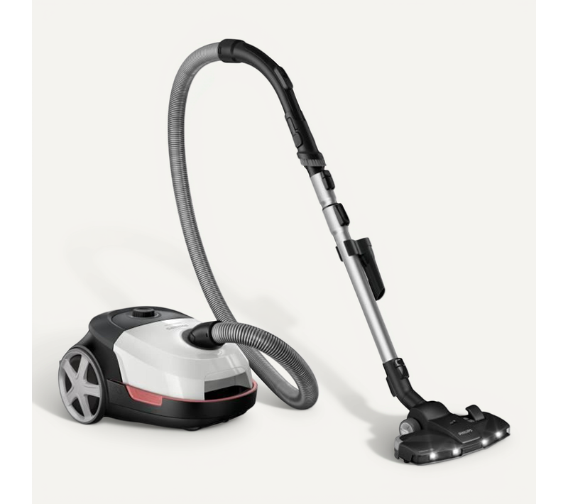 Aspirateur Traineau Avec Sac - Xd6122/12 - 900 W - 4 L - Blanc Polaire
