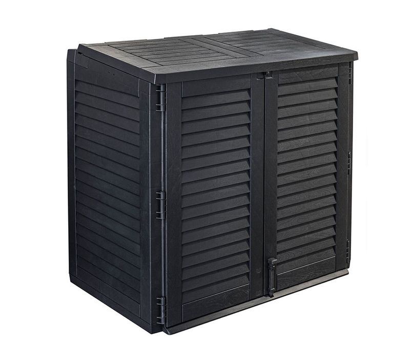 Coffre De Rangement Plastique 2 Portes H110