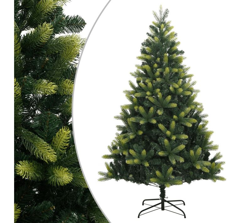 Sapin De Noël Artificiel à Charnières Avec Support 150 Cm