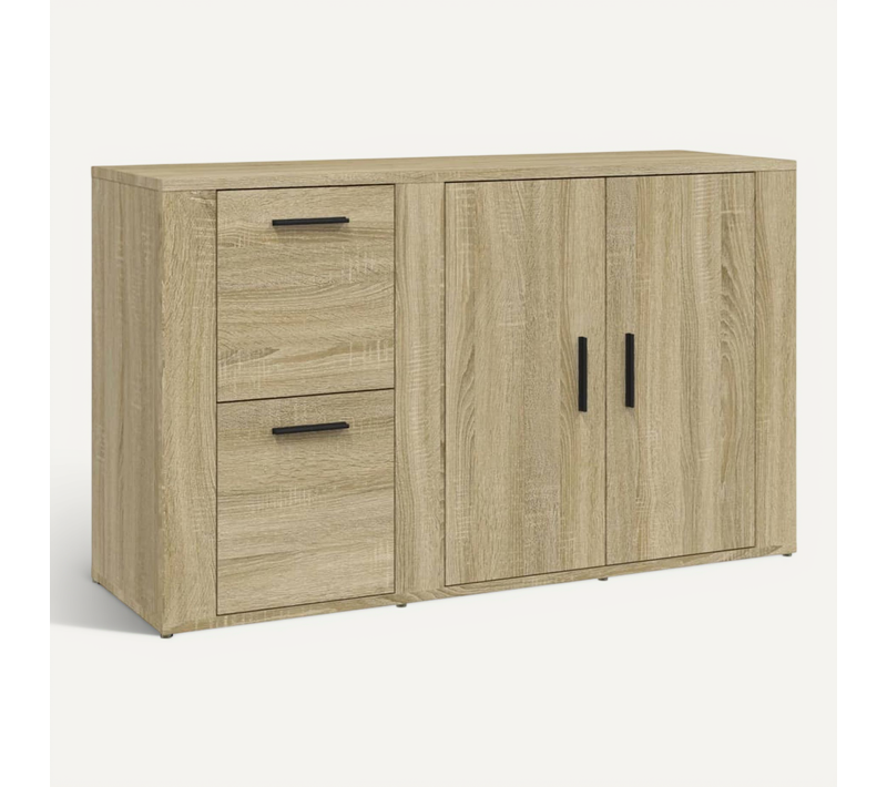 Buffet Chêne Sonoma 100x33x59,5 Cm Bois Contreplaqué