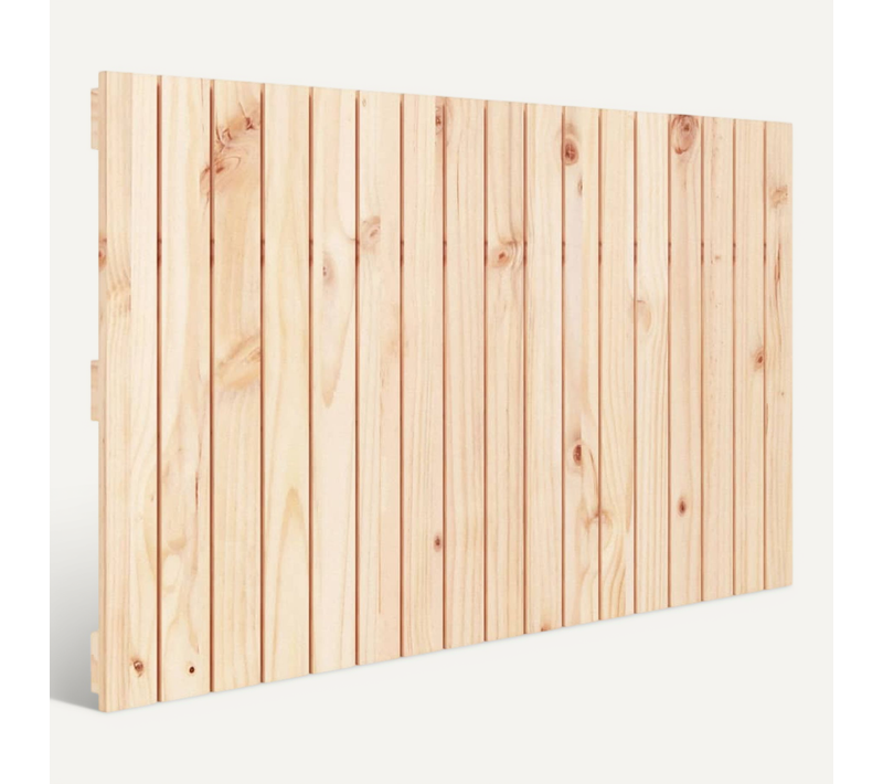 Tête De Lit Murale 108x3x60 Cm Bois Massif De Pin