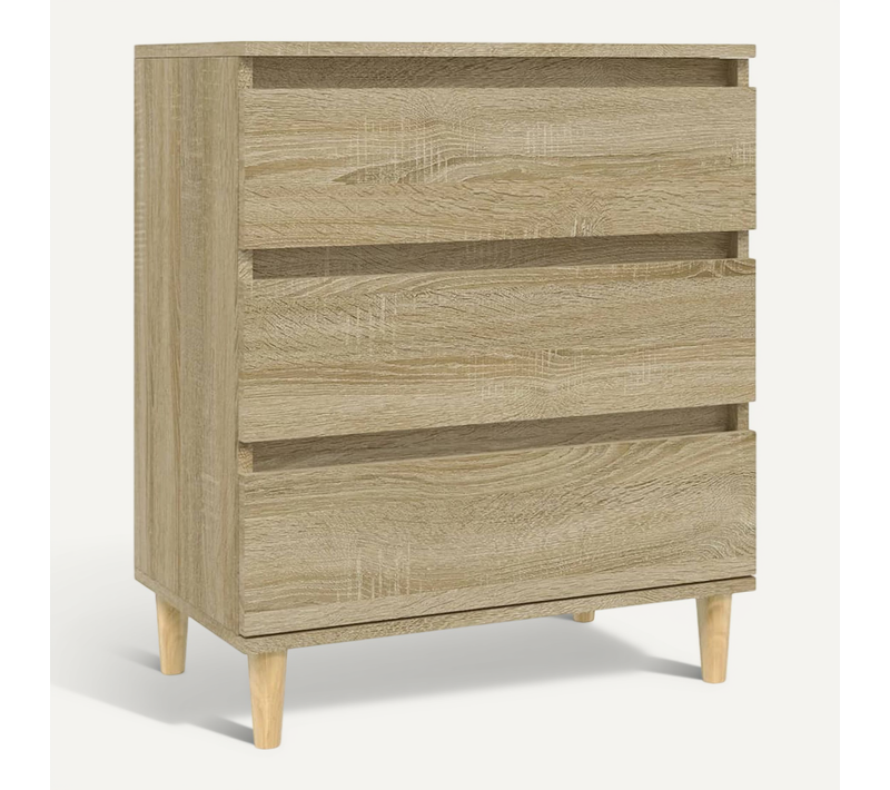 Buffet Chêne Sonoma 60x35x70 Cm Bois Contreplaqué
