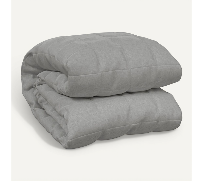 Couverture Lestée Gris 122x183 Cm 9 Kg Tissu