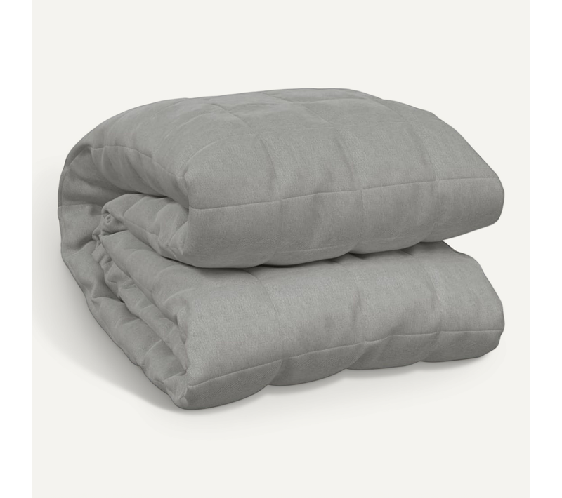 Couverture Lestée Gris 200x230 Cm 13 Kg Tissu