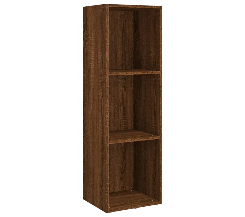 Bibliothèque/meuble TV Chêne Marron 36x30x114cm Bois Ingénierie