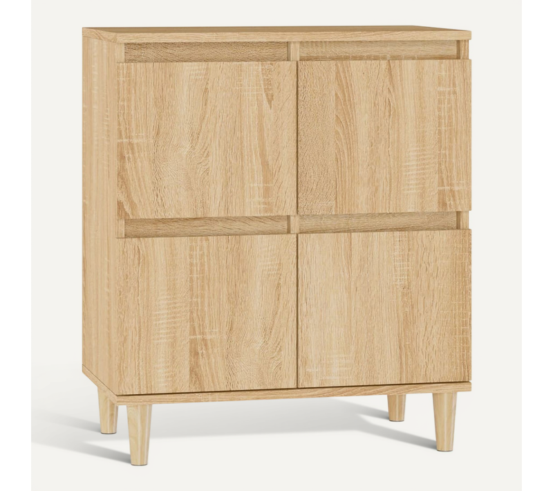 Buffet Chêne Sonoma 60x35x70 Cm Bois Contreplaqué
