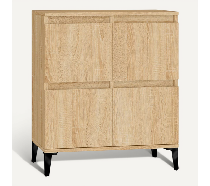 Buffet Chêne Sonoma 60x35x70 Cm Bois Contreplaqué