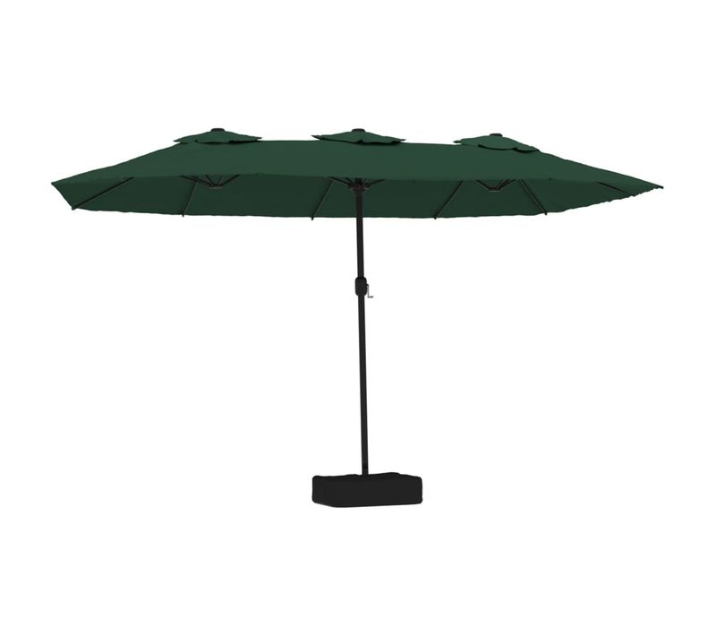 Parasol à Double Tête Vert 449x265 Cm
