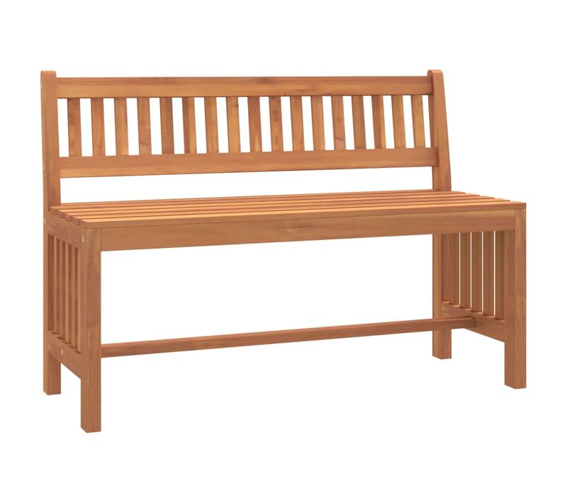 Banc De Jardin 110 Cm Bois Massif D'eucalyptus Durable