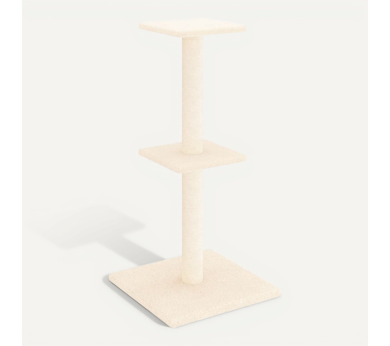 Arbre À Chat Avec Griffoirs En Sisal Crème 73 Cm