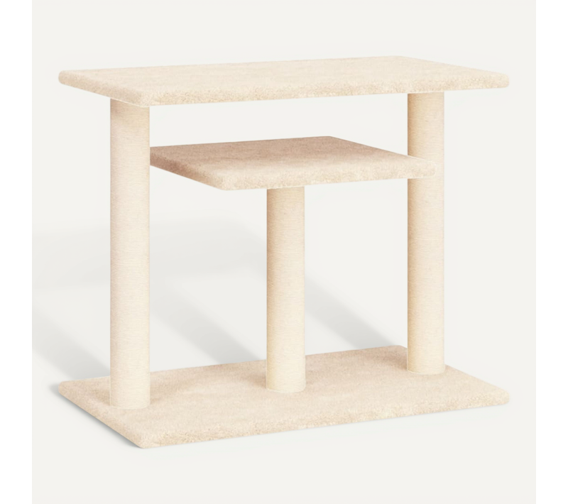 Arbres À Chat Avec Plates-formes Crème 62,5 Cm