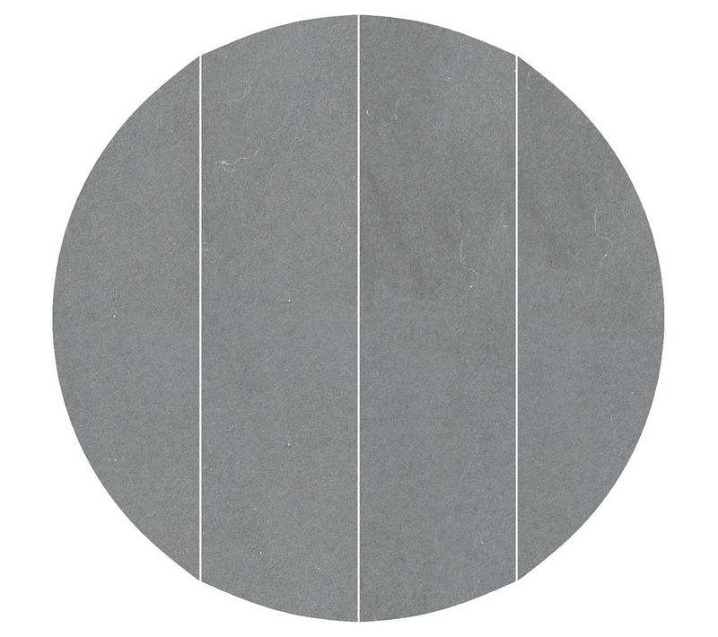Bâche De Piscine Gris Clair Ø500 Cm Géotextile Polyester