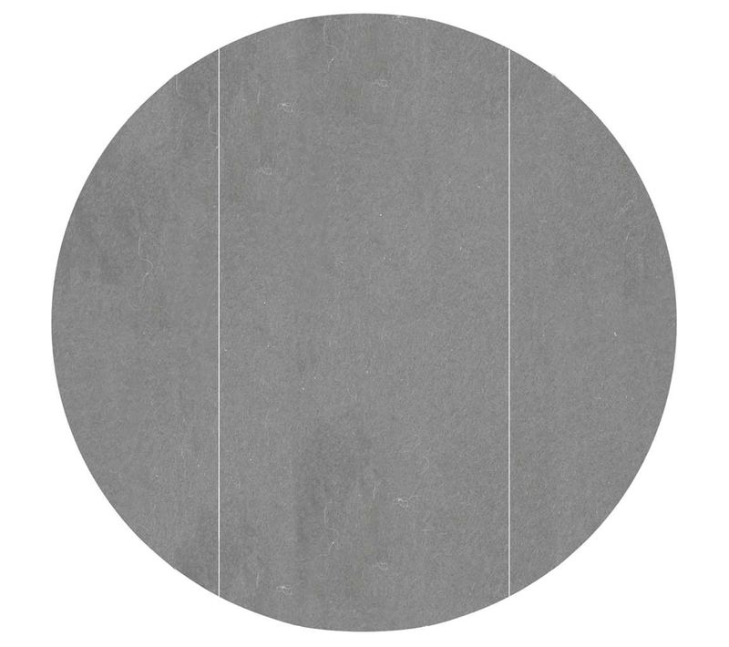 Bâche De Piscine Gris Clair Ø366 Cm Géotextile Polyester