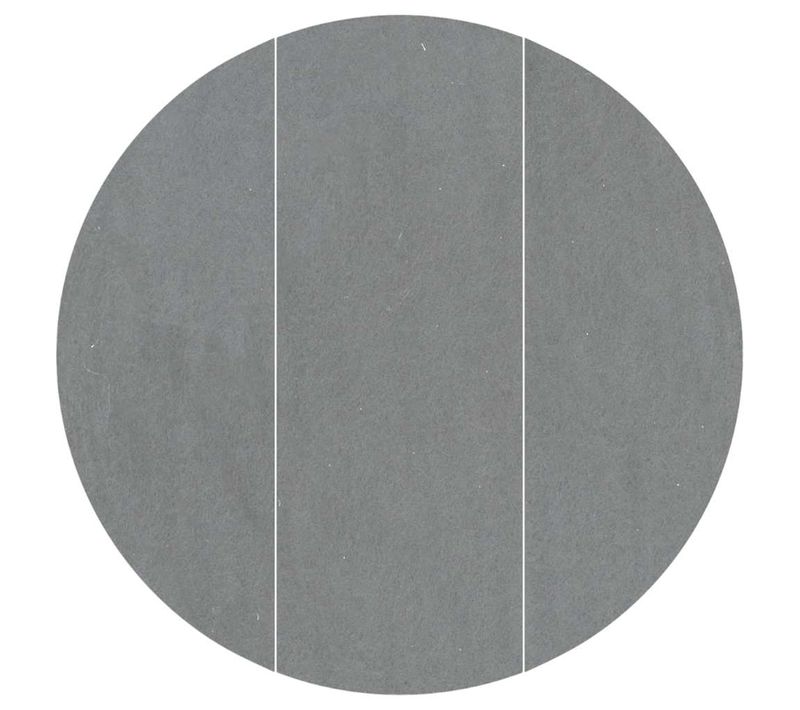 Bâche De Piscine Gris Clair Ø396 Cm Géotextile Polyester