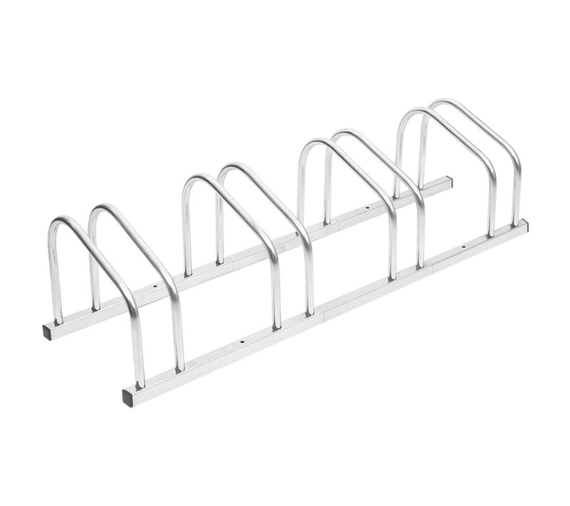 Porte-vélos Pour 4 Vélos Acier Galvanisé