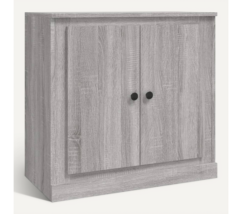 Buffet Sonoma Gris 70x35,5x67,5 Cm Bois Contreplaqué