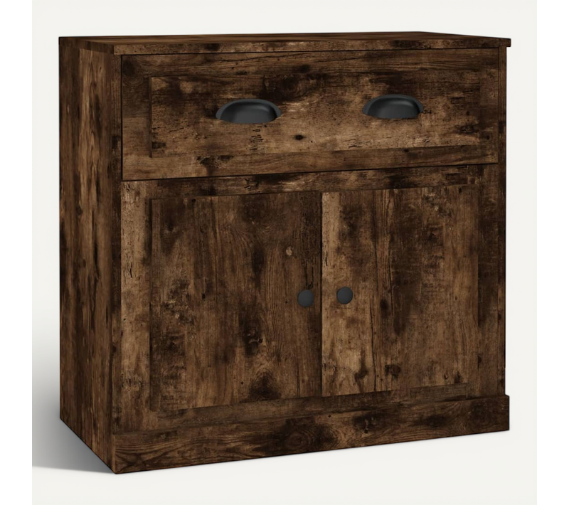 Vidaxl Table De Chevet Avec Tiroir Blanc Brillant 40x30x39 Cm Bois Contreplaqué Armoire De Nuit