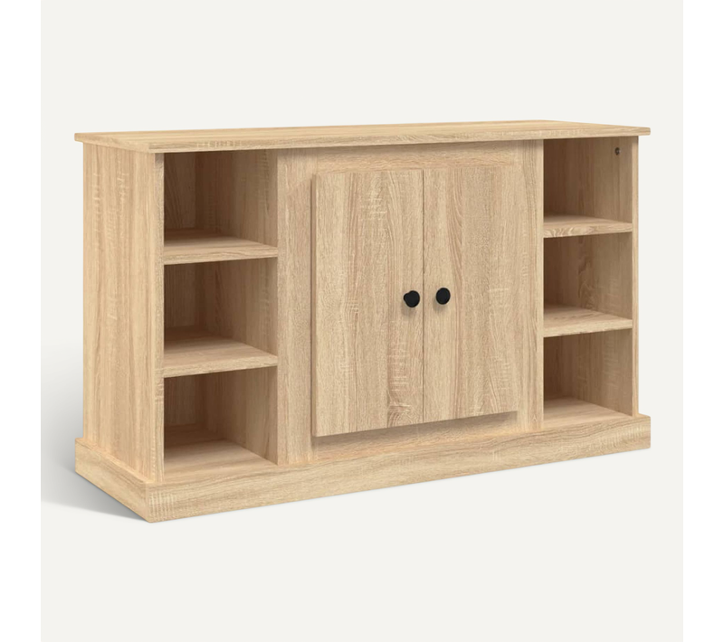 Buffet Chêne Sonoma 100x35,5x60 Cm Bois Contreplaqué