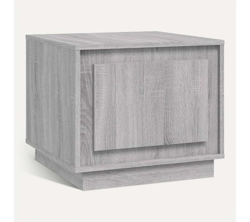 Table Basse Sonoma Gris 51x50x44 Cm Bois Contreplaqué
