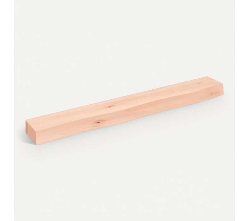 étagère Murale 80x10x6 Cm Bois De Chêne Massif Non Traité