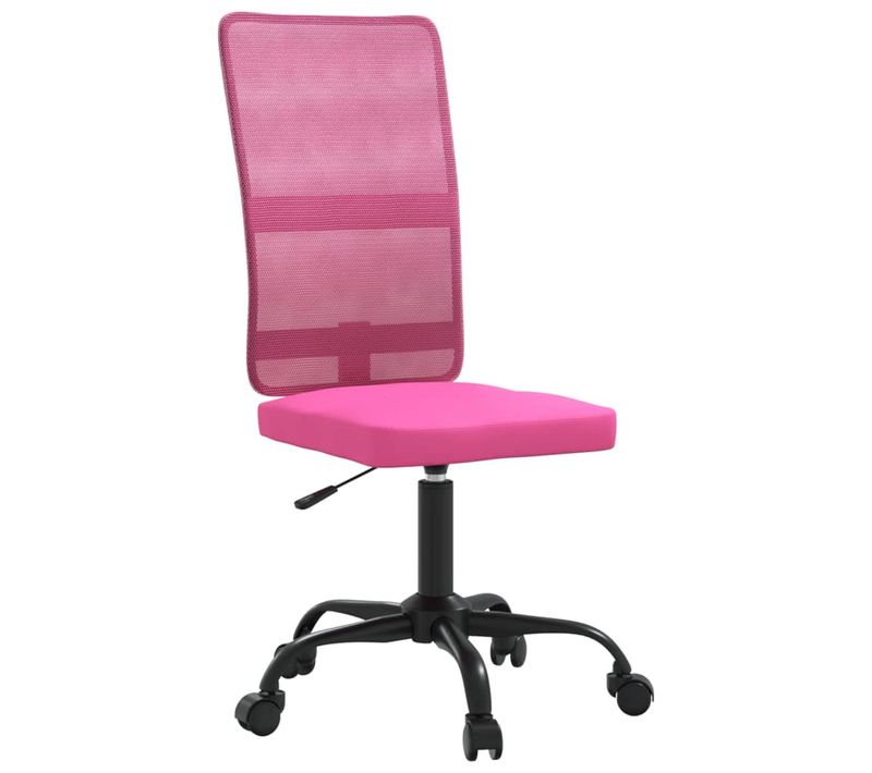 Chaise De Bureau Rose Tissu En Maille
