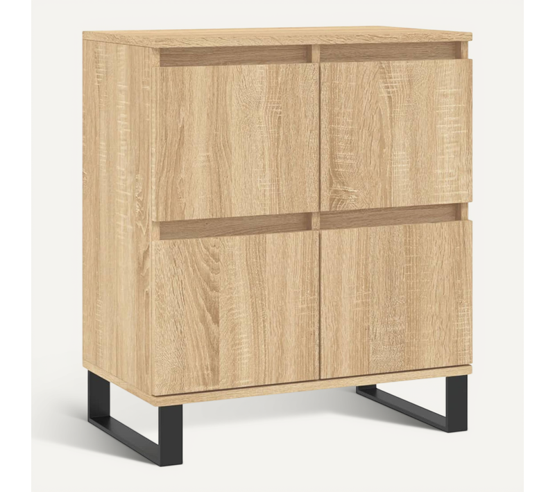 Buffet Chêne Sonoma 60x35x70 Cm Bois Contreplaqué
