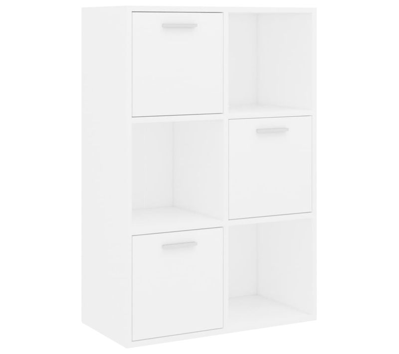 Armoire De Rangement Blanc 60x29,5x90 Cm Bois D'ingénierie