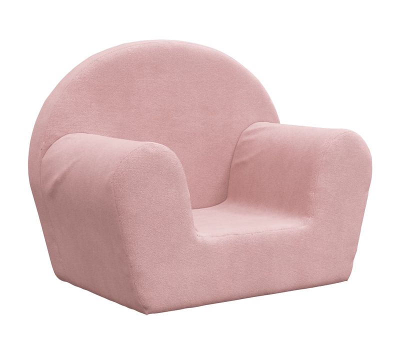 Canapé Pour Enfants Rose Peluche Douce