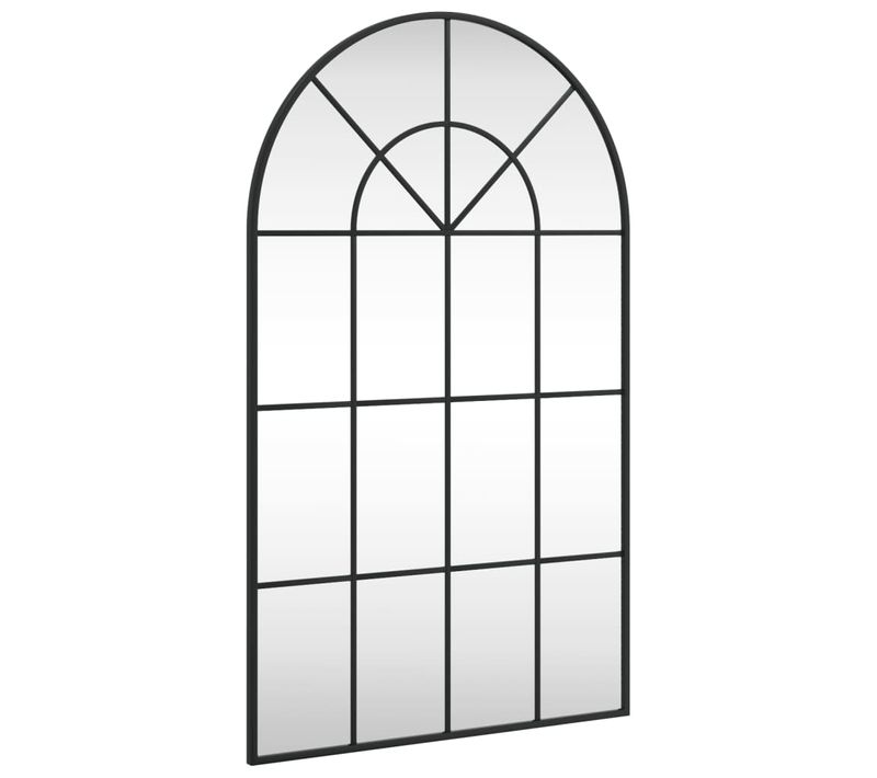 Miroir Mural Noir 60x100 Cm Arche Fer