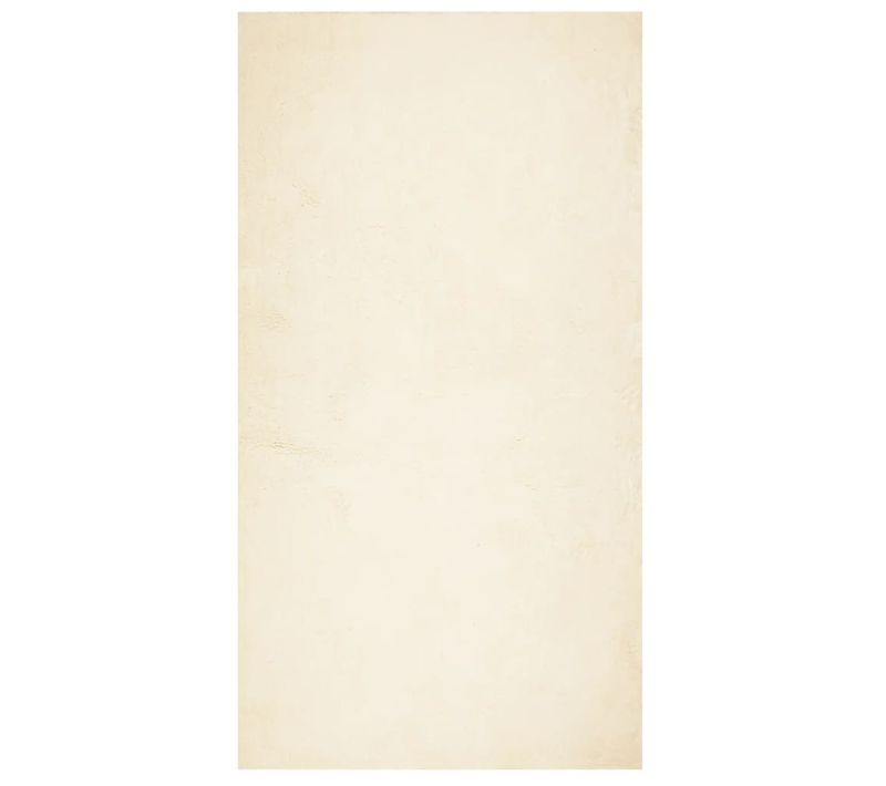 Tapis Huarte À Poils Courts Doux Et Lavable Crème 80x150 Cm